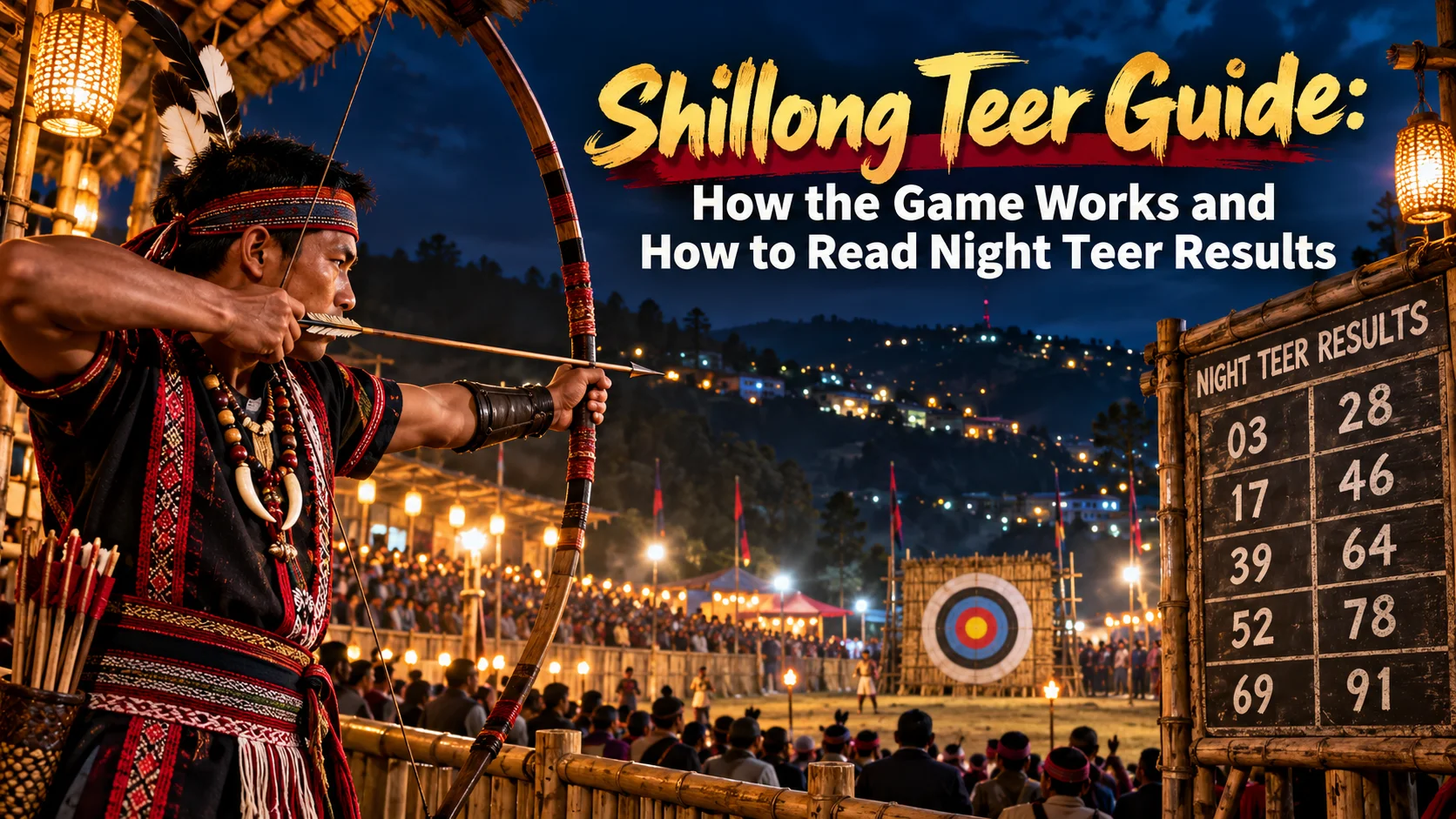 Shillong Teer Guide: Night Teer Results & Common Numbers